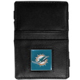 Dolphins Leather Jacob's Ladder Wallet